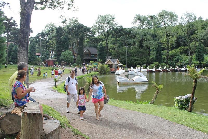 Charmosa Casa 3 Quartos Lago Negro Gramado Bagian luar foto
