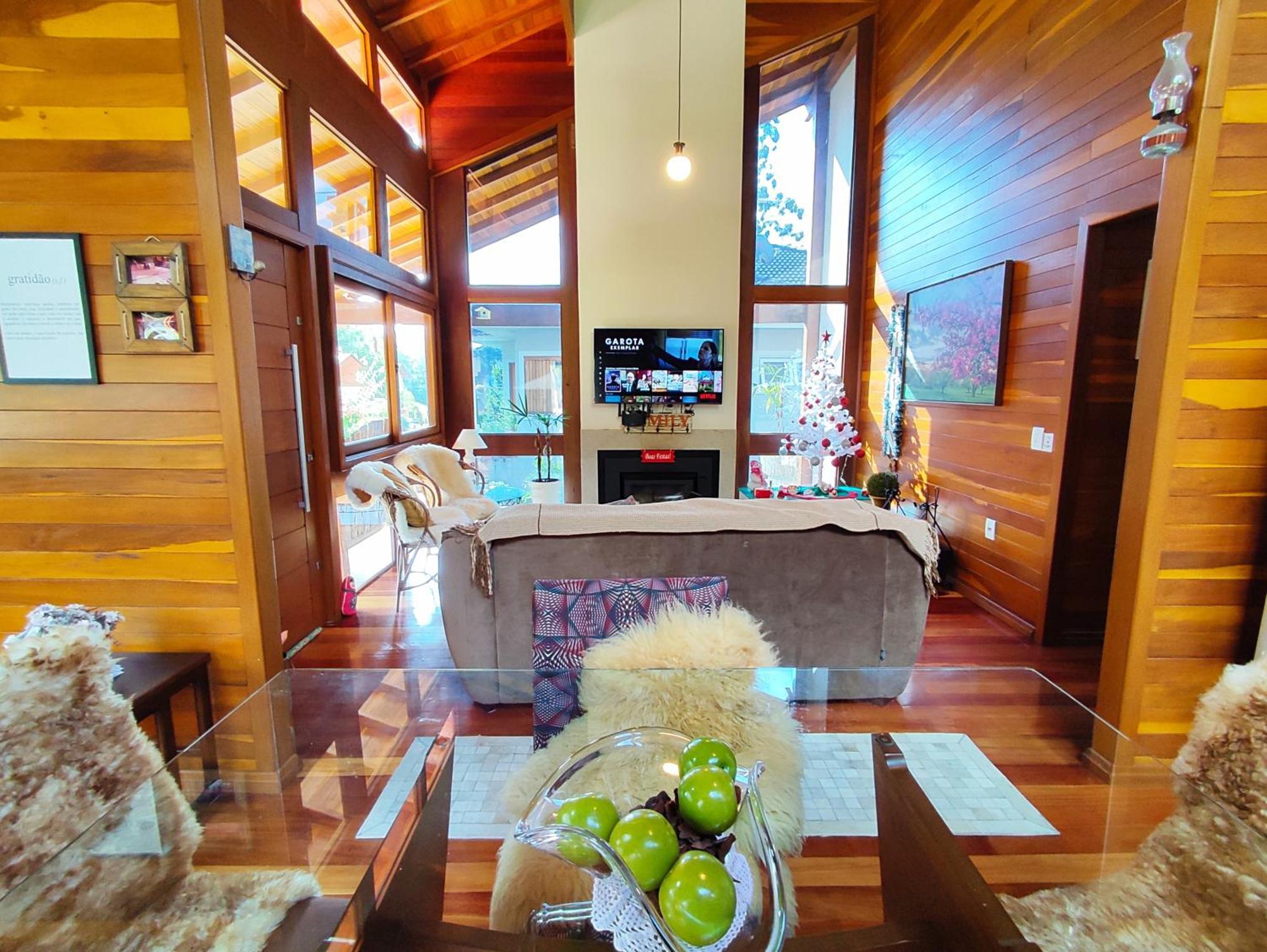 Charmosa Casa 3 Quartos Lago Negro Gramado Bagian luar foto
