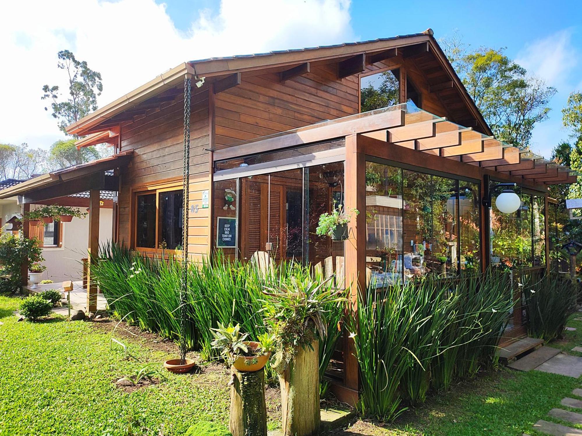Charmosa Casa 3 Quartos Lago Negro Gramado Bagian luar foto