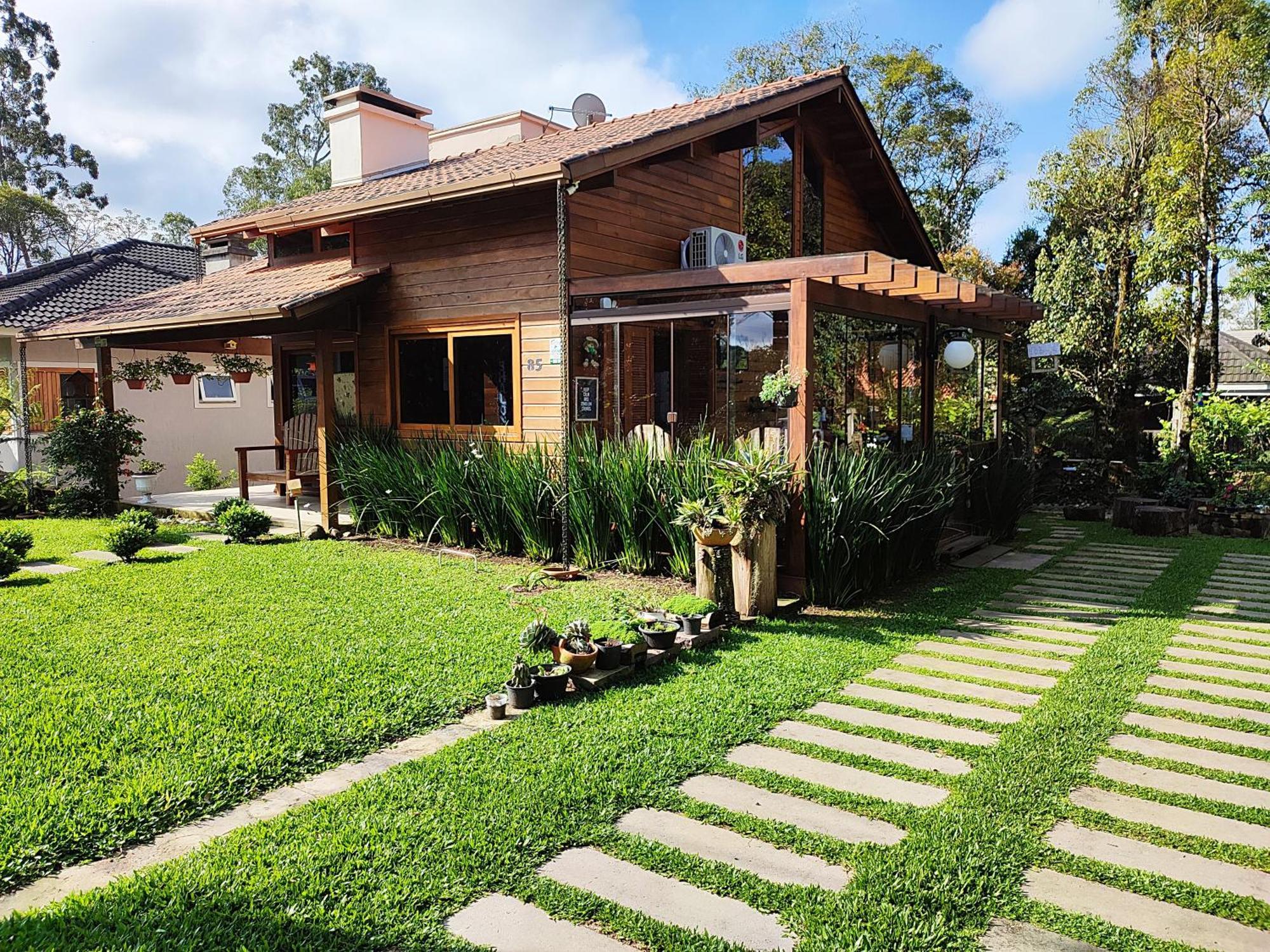 Charmosa Casa 3 Quartos Lago Negro Gramado Bagian luar foto